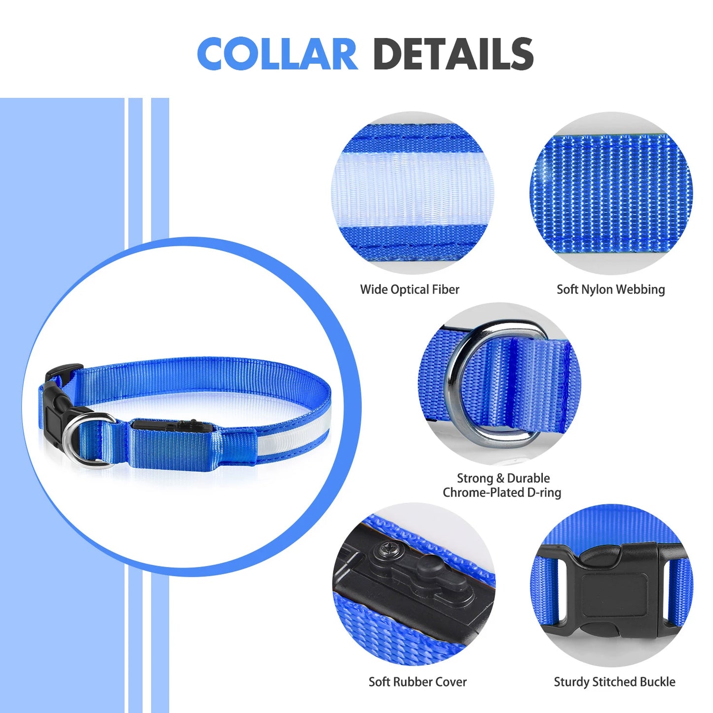 Luminous Pet Safety Collars