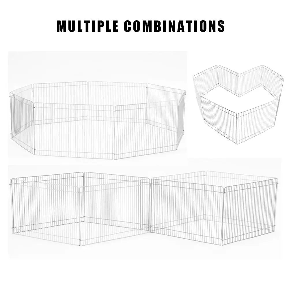 Pet Playpen Indoor/Outdoor Small Pet Fence Cage