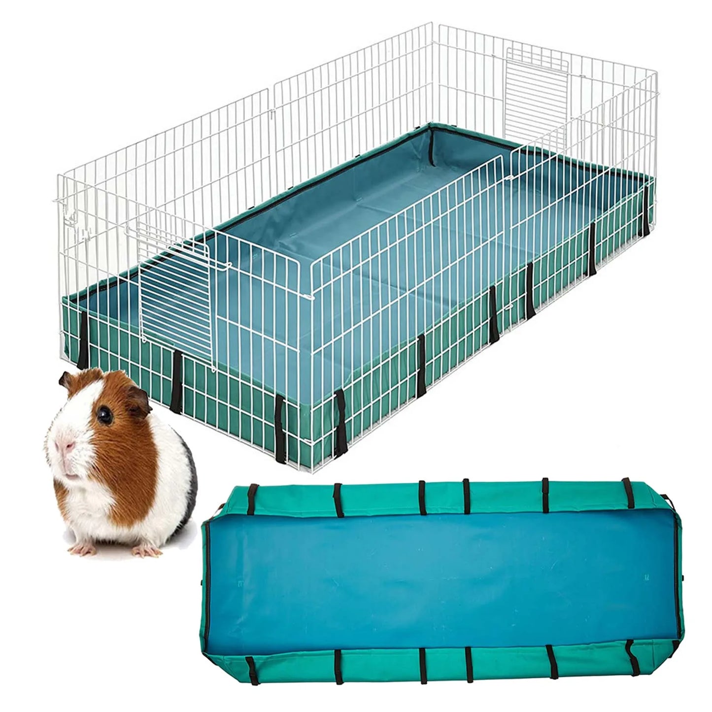 Guinea Pig Cage Tarp Bottom Cage Cushion Washable Pads