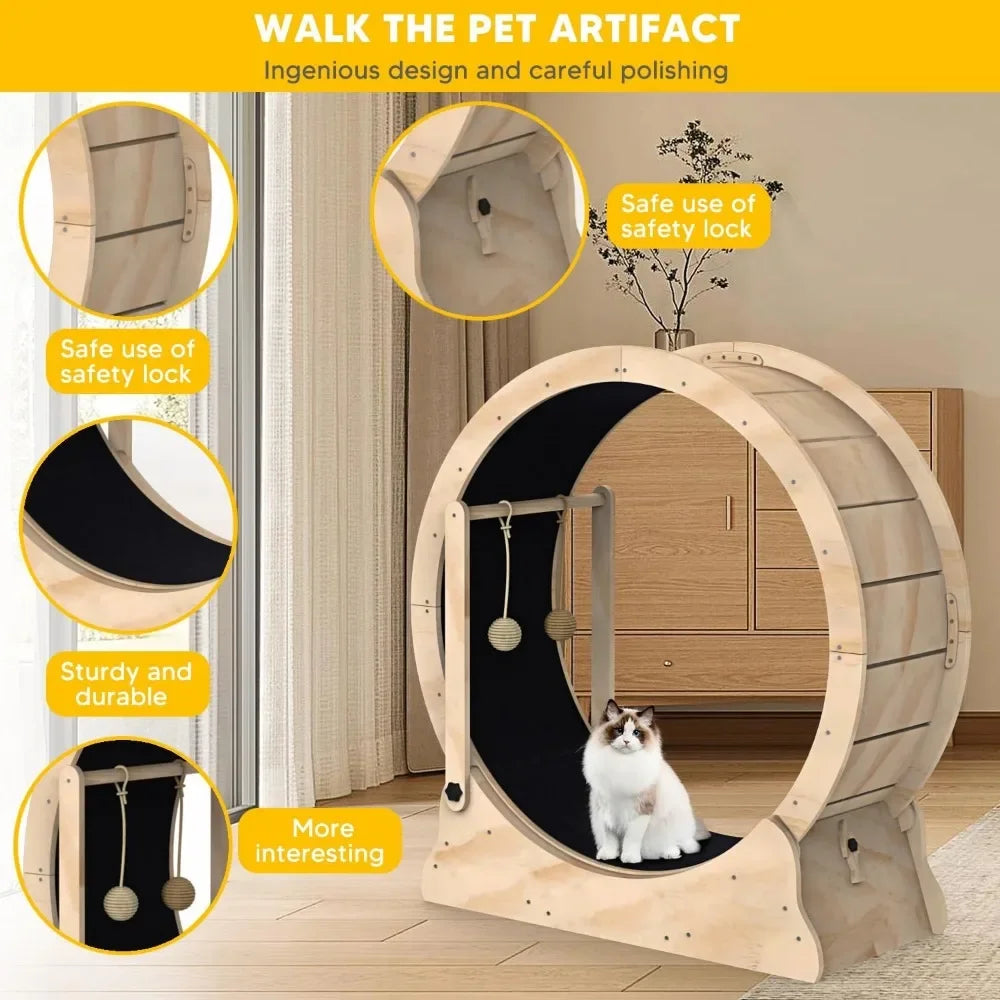 Pets Fitness Weight Loss Device, Cats/other small animals Interesting Carnival Wheel