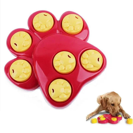 Dog Plastic Educational Toy Anti Choke Bowl Funny Interactive Toys For Small to Large Dogs