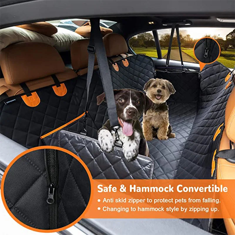 Dog Carriers Cover Waterproof Travel Hammock/ Car Rear Back Seat Protector Safety Carrier For Dogs